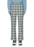 Main View - Click To Enlarge - PORTSPURE - Flared Check Suiting Pants