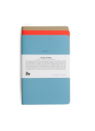 Main View - Click To Enlarge - THE SCHOOL OF LIFE - The Pessimist notebook set