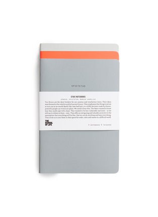 Main View - Click To Enlarge - THE SCHOOL OF LIFE - The Stoic notebook set
