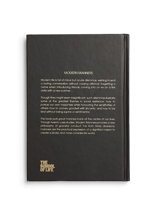 Detail View - Click To Enlarge - THE SCHOOL OF LIFE - Guide to modern manners book