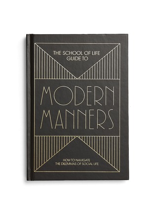 Main View - Click To Enlarge - THE SCHOOL OF LIFE - Guide to modern manners book