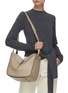 Front View - Click To Enlarge - LOEWE - 'HAMMOCK' PANELLED SMALL BAG