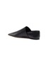  - LOEWE - Perforated monogram pointy leather mules