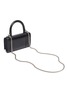 Detail View - Click To Enlarge - BALENCIAGA - HOURGLASS' Crossbody Top Handle Leather Phone Holder