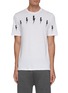 Main View - Click To Enlarge - NEIL BARRETT - 'Halo Bolts' print cotton T-shirt