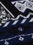  - NEIL BARRETT - Jacquard Shetland Wool Sweater