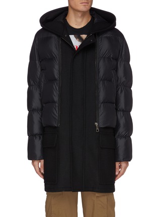 Main View - Click To Enlarge - NEIL BARRETT - Oversized double layer puffer coat