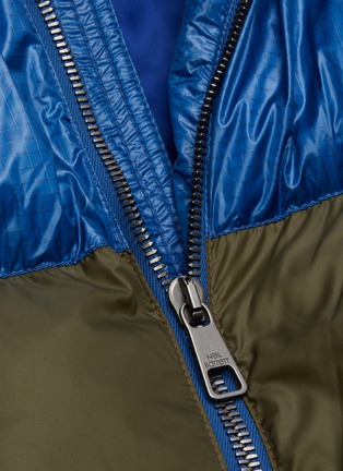 - NEIL BARRETT - Colourblock panel padded puff jacket