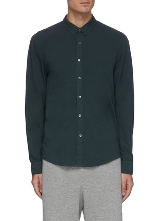 Main View - Click To Enlarge - JAMES PERSE - 'Standard' button front shirt