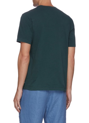 Back View - Click To Enlarge - JAMES PERSE - Classic crewneck cotton T-shirt