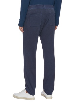 Back View - Click To Enlarge - JAMES PERSE - Elastic drawstring waist cotton sweatpants