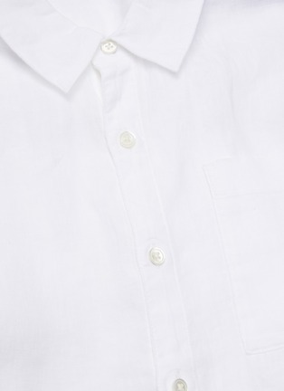  - JAMES PERSE - Chest patch pocket linen shirt