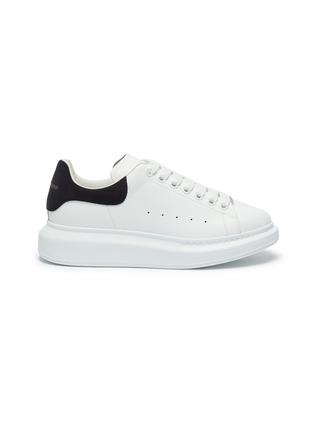 Main View - Click To Enlarge - ALEXANDER MCQUEEN - 'Oversized sneaker' with contrasting tab
