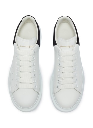 Figure View - Click To Enlarge - ALEXANDER MCQUEEN - 'Oversized sneaker' with contrasting tab