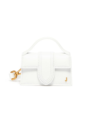 Main View - Click To Enlarge - JACQUEMUS - 'PETIT BAMBINO' Small Leather Top Handle Bag