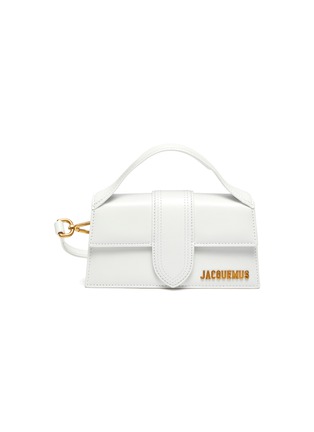 Main View - Click To Enlarge - JACQUEMUS - Bambino' leather top handle bag