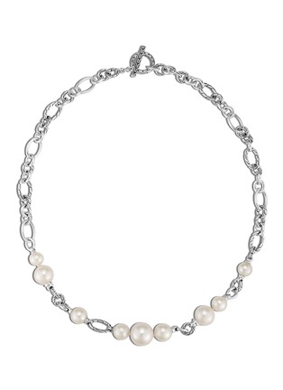 Main View - Click To Enlarge - JOHN HARDY - 'Classic Chain' freshwater pearl sterling silver necklace