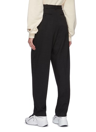 Back View - Click To Enlarge - ACNE STUDIOS - Tapered wool blend tailored pants