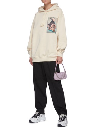 Figure View - Click To Enlarge - ACNE STUDIOS - Tapered wool blend tailored pants