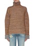Main View - Click To Enlarge - ACNE STUDIOS - Mock Neck Flecked Sweater