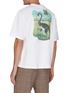 Back View - Click To Enlarge - ACNE STUDIOS - Extinction Graphic at Back T-Shirt