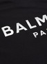  - BALMAIN - Metallic logo sweatshirt