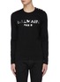 Main View - Click To Enlarge - BALMAIN - Metallic logo sweatshirt