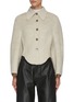 Main View - Click To Enlarge - MAYA LI - Oversized sleeves corset outline jacket