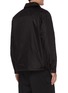 Back View - Click To Enlarge - PRADA - Logo patch pocket zip front nylon shirt jacket