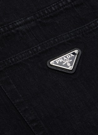  - PRADA - Black wash tapered jeans