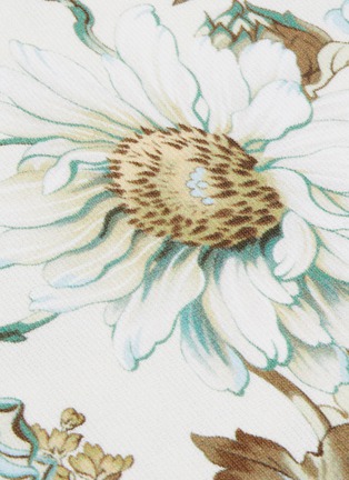  - OSCAR DE LA RENTA - Floral print knit tank top