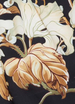 Detail View - Click To Enlarge - OSCAR DE LA RENTA - Floral print day dress