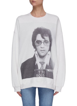 Main View - Click To Enlarge - R13 - Elvis T 70 print oversized T-shirt