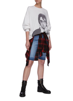 Figure View - Click To Enlarge - R13 - Elvis T 70 print oversized T-shirt
