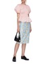 Figure View - Click To Enlarge - MING MA - Bubble short sleeve top
