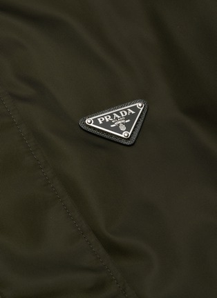  - PRADA - Re-nylon belted trench coat