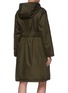 Back View - Click To Enlarge - PRADA - Re-nylon belted trench coat