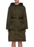 Main View - Click To Enlarge - PRADA - Re-nylon belted trench coat