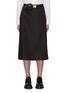 Main View - Click To Enlarge - PRADA - Re-nylon belted pouch midi skirt