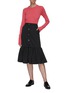 Figure View - Click To Enlarge - PRADA - Cashmere blend cropped sweater