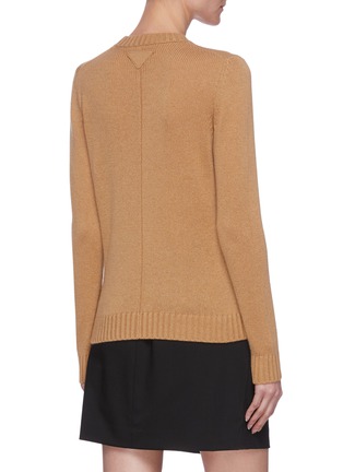 Back View - Click To Enlarge - PRADA - Cashmere knit sweater