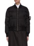 Main View - Click To Enlarge - PRADA - Re-nylon arm pouch puffer jacket