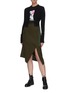 Figure View - Click To Enlarge - PRADA - Cashmere blend cropped cardigan