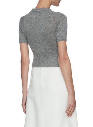 Back View - Click To Enlarge - PRADA - Cashmere knit sweater