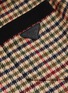 Detail View - Click To Enlarge - PRADA - 'Panno Fantasia' houndstooth check sleeveless mini dress
