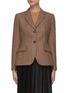 Main View - Click To Enlarge - PRADA - 'Panno Fantasia' houndstooth check blazer