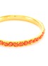 Detail View - Click To Enlarge - KENNETH JAY LANE - Thin coral bangle