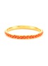 Main View - Click To Enlarge - KENNETH JAY LANE - Thin coral bangle