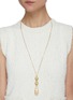 Figure View - Click To Enlarge - KENNETH JAY LANE - Jonquil crystal baroque pearl necklace