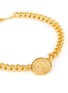 Detail View - Click To Enlarge - KENNETH JAY LANE - Satin gold coin pendant necklace